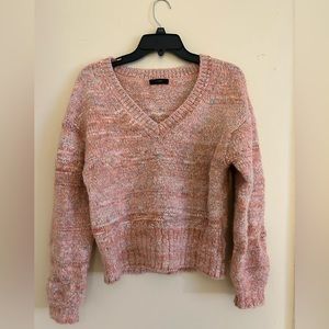 Pink Long-sleeved Sweater